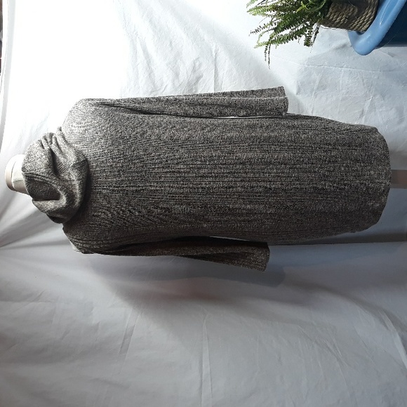 Sweater Dress Nadia Abaulhosen J&L Black Tan Cut out Shoulders - Picture 4 of 9